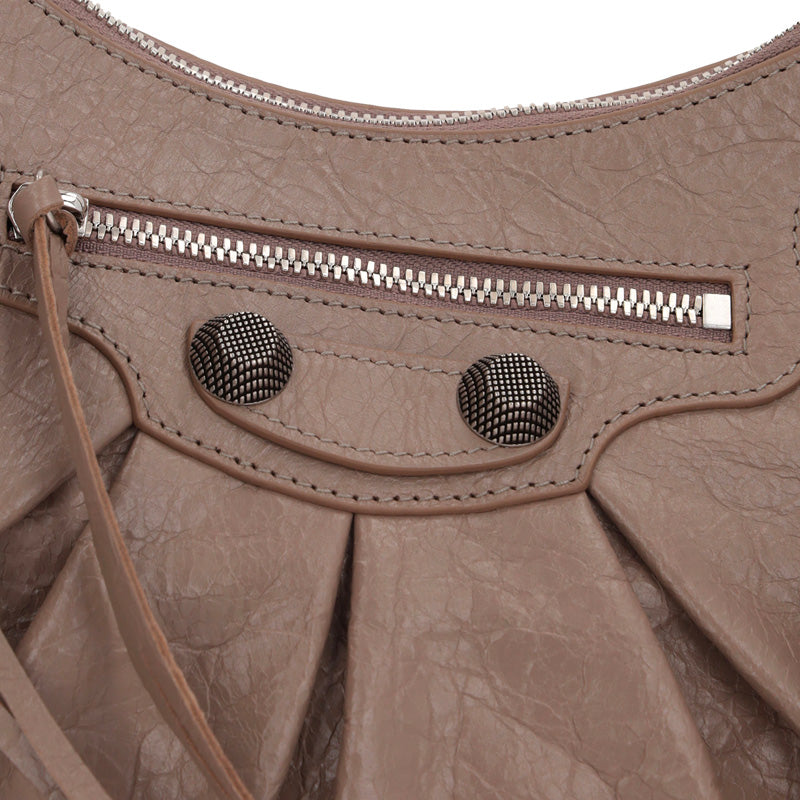 (WMNS) Balenciagac Le Cagole Small Shoulder Bag 'Light Brown' 6713071VG9Y1212