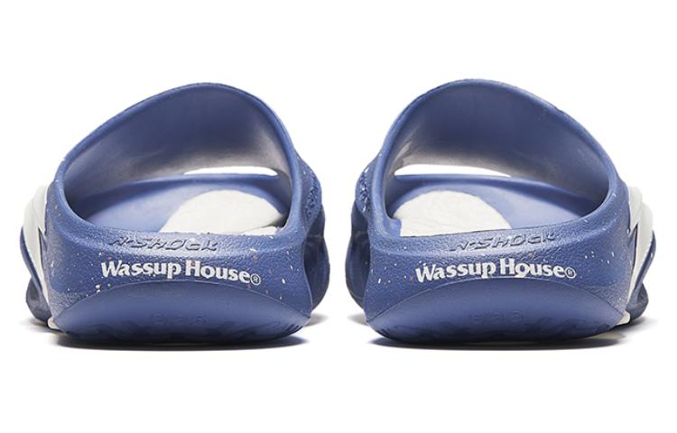 ANTA x WASSUP Nitrogen Slides'Blue White' 912411801-1