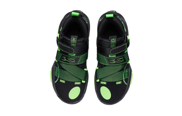(GS) Li-Ning Wade All City 9 V2 'Black Green' ABPR055-7