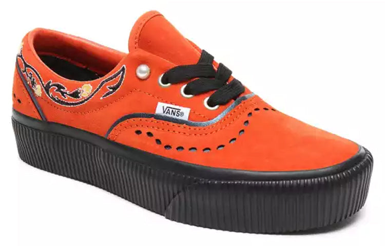 Vans Pearly Punk Era Platform 'Black Orange' VN0A3WLUVPW