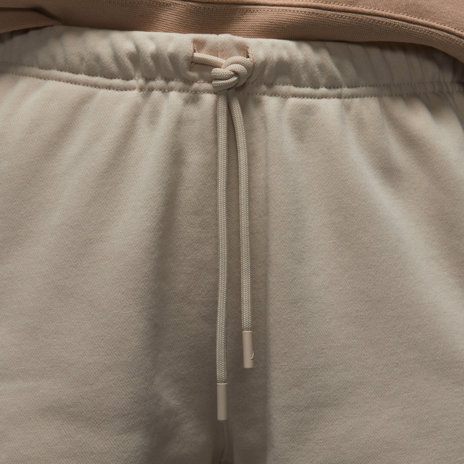 (WMNS) Air Jordan Brooklyn Fleece Shorts Asia Sizing 'Light Brown' HJ1366-203