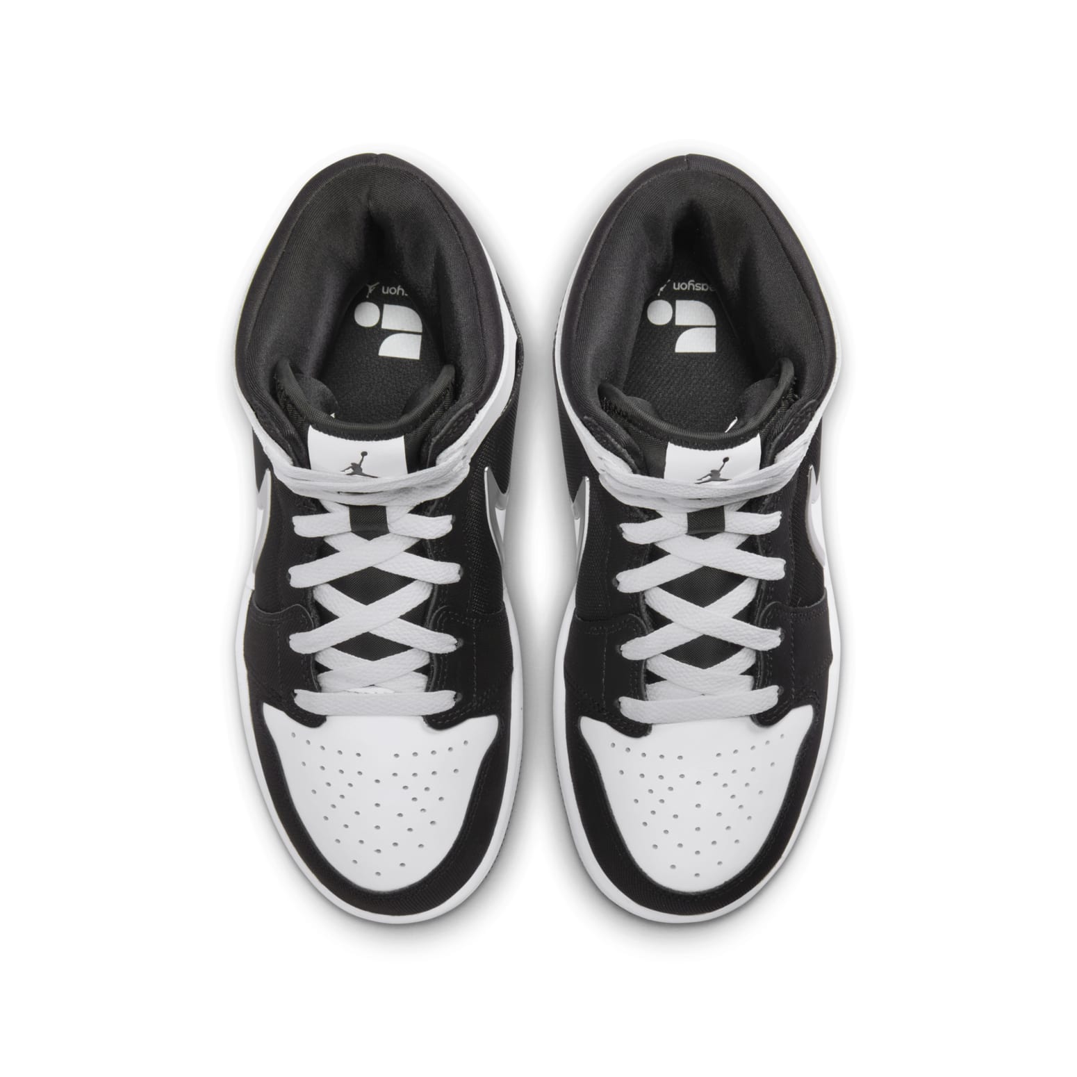(GS) Air Jordan 1 Mid RM EasyOn 'White Black' FQ1281-001