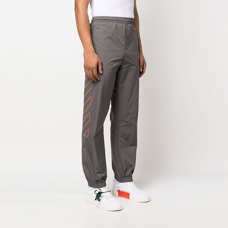 Off-White Logo Detailed Straight Leg Track Pants OMCJ015S23FAB00107200720