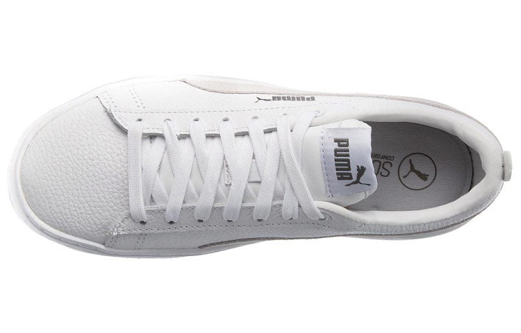 (WMNS) PUMA Smash Platform Low 'White' 366487-06