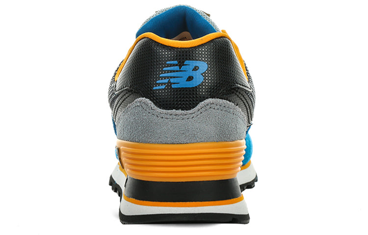 (WMNS) New Balance 574 Series Sneakers Blue/Yellow/Black WL574OIA