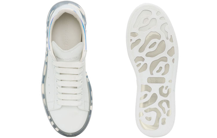(WMNS) Alexander McQueen Oversized Sneaker 'Clear Sole Multicolor ' 611699WHXM89035