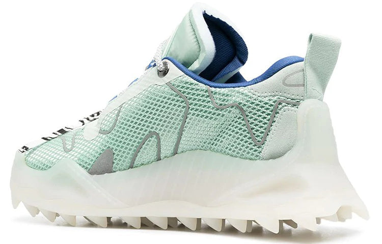 Off-White Odsy Mesh Low Top Running Shoes Green OMIA179R21FAB0015172