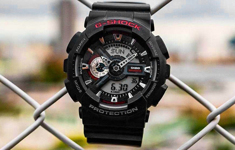 CASIO G-Shock Analog-Digital 'Black' GA-110-1AJF