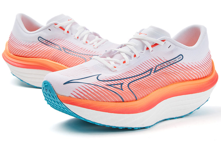 Mizuno Wave Rebellion Pro 'White Orange' J1GC231701