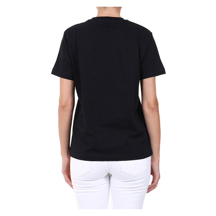KENZO Tiger Head Pattern Round Neck Short Sleeve Black FA62TS9124YE-99A
