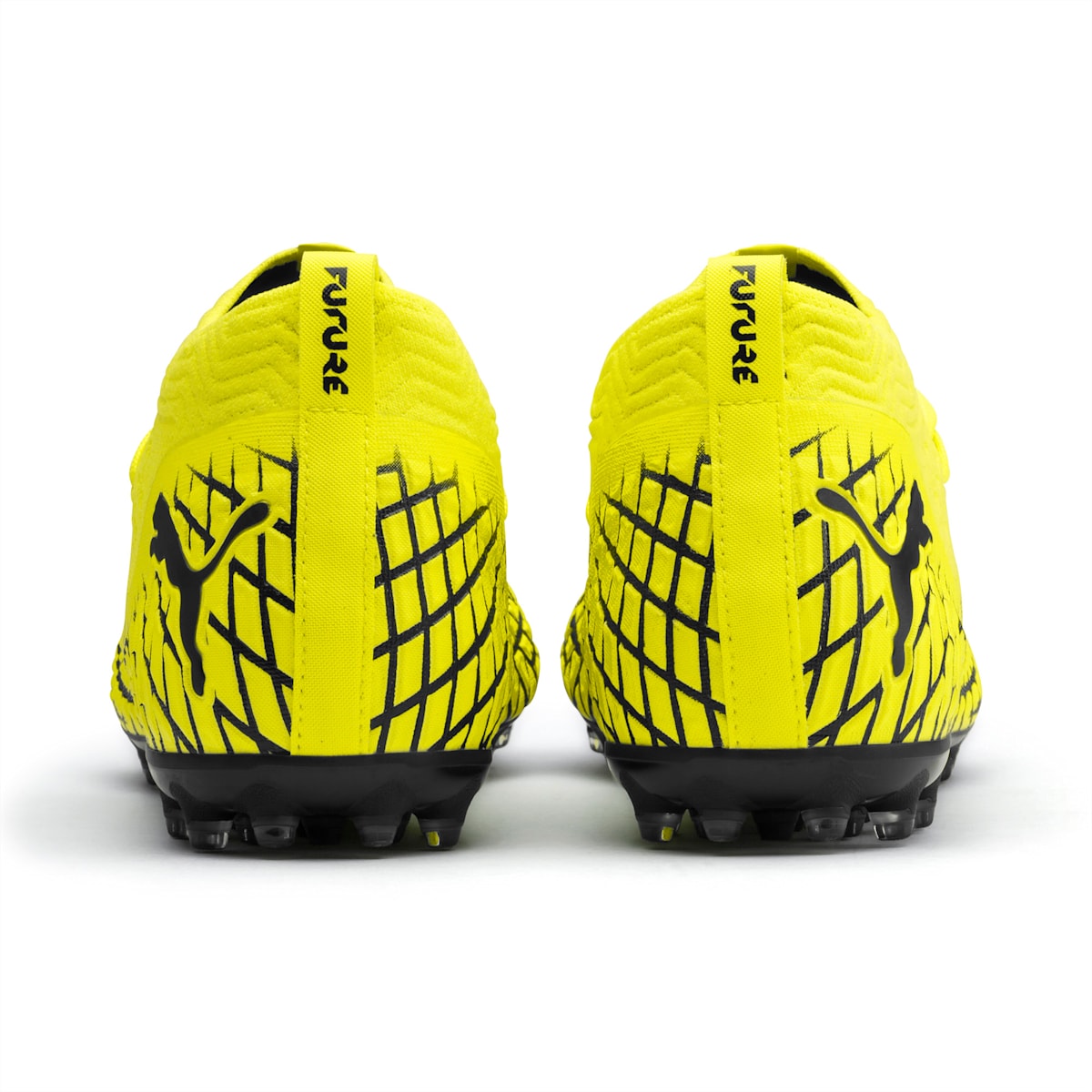 PUMA Future 4.2 Netfit MG 'Neon Yellow Black' 105681-02