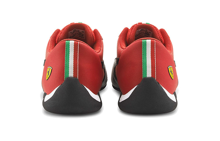 (GS) PUMA Scuderia Ferrari Race R-cat Low Top Running Shoes Red/Black 306546-01