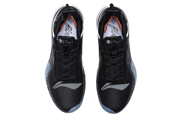 Li-Ning Speed VII 7 Premium Basketball Shoes 'Black Blue' ABAQ065-3