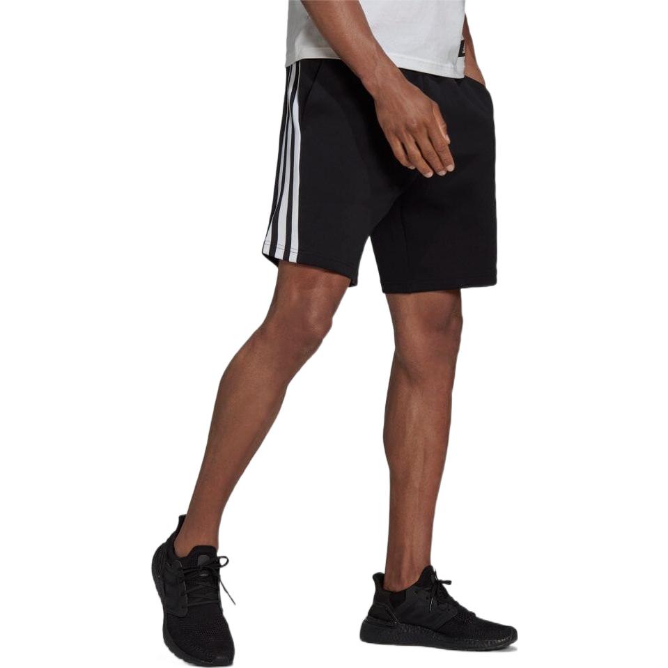 Men's adidas Side Stripe Adornment Casual Shorts Black H46515