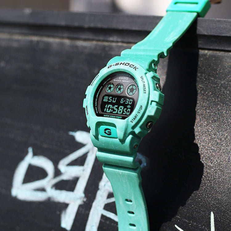 CASIO G-Shock Digital 'Blue' DW-6900WS-2PRHC