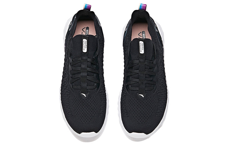(WMNS) ANTA Training Shoes 'Black White' 122027712-3