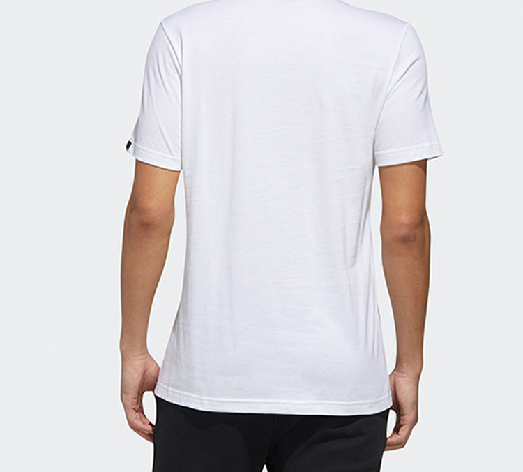 adidas M Foil Box T Printing Short Sleeve White FM6259