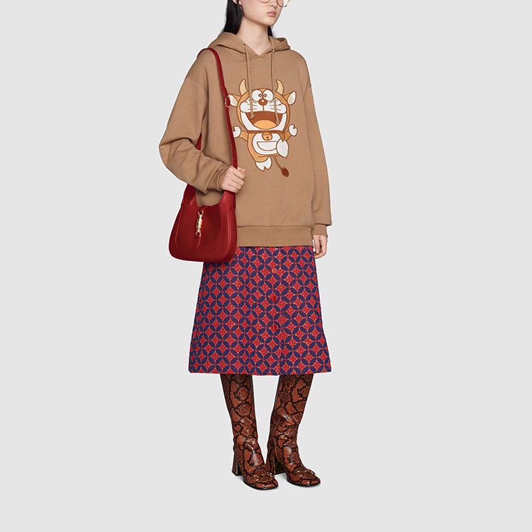 (WMNS) Gucci x Doraemon Hooded Sweatshirt 'Brown' 615061-XJDIO-2597