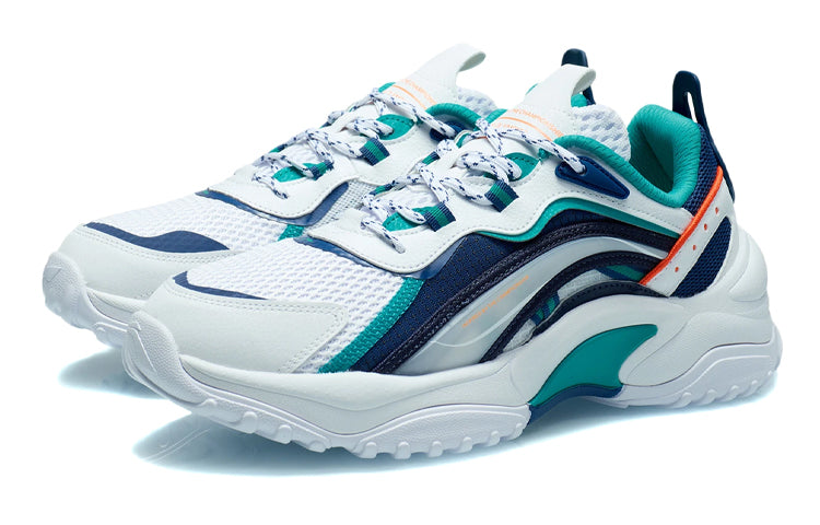 Li-Ning Aurora WindWalker V2 'White Teal Blue' AGCR115-1