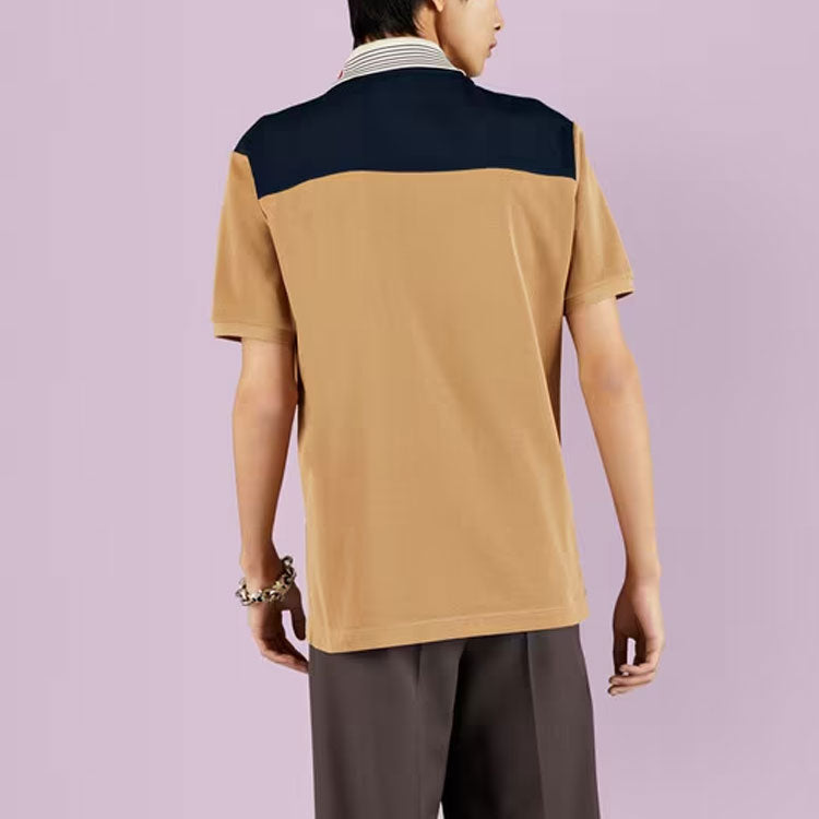 Gucci Cotton Jersey Polo Shirt 'Camel' 727906-XJE8K-2094