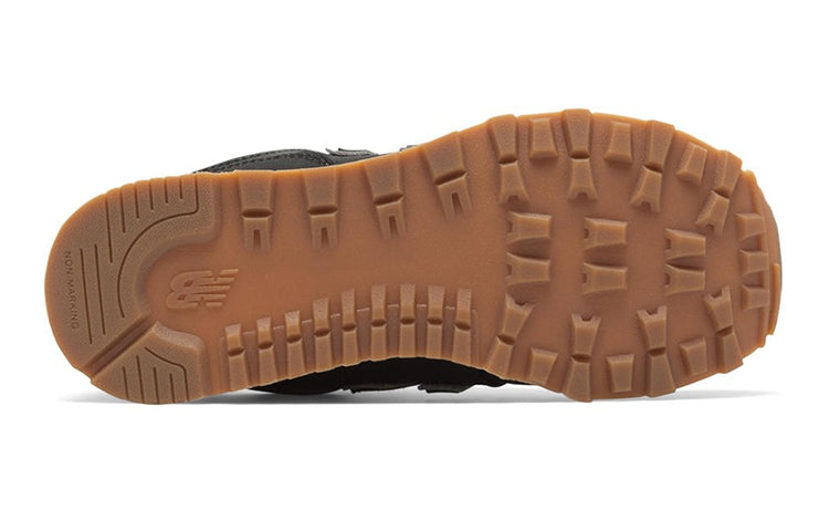 New Balance 574 BackPack Grade Kid's Shoes Black GC574BK