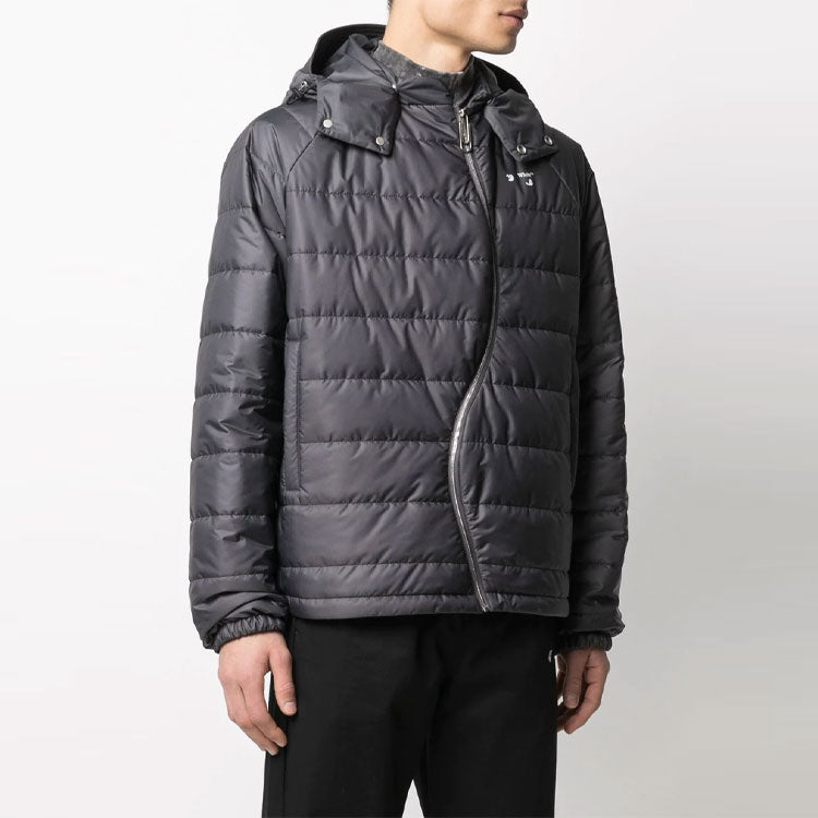 Off-White SS21 Detachable Logo Jacket Black OMEA277S21FAB0010601