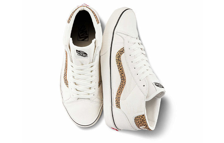 Vans General Mid Skool Skate shoes 'White Brown' VN0A3TKF912