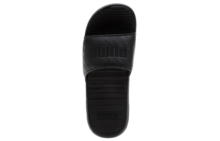 PUMA Cool Cat Bold Graphic Slides Sandals Black 371055-01