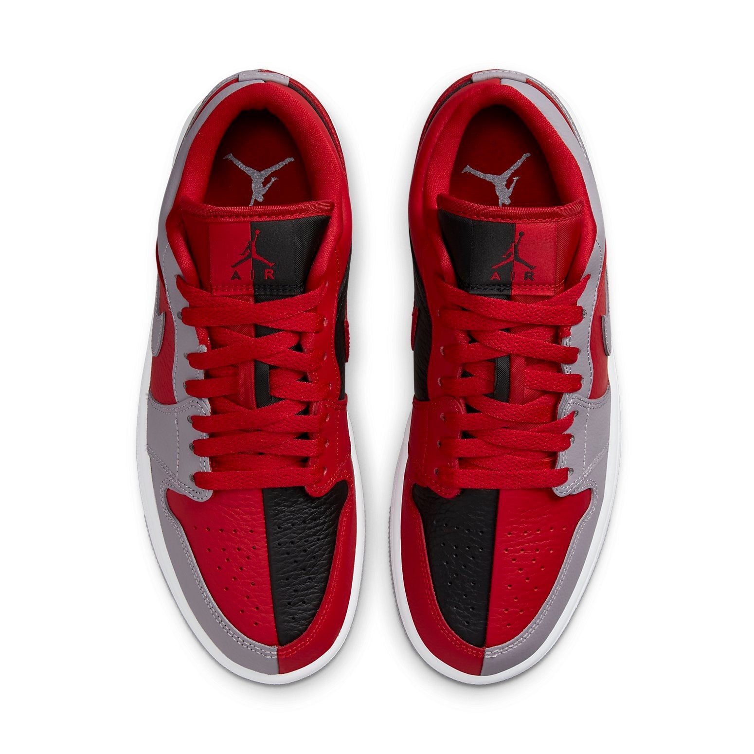 (WMNS) Air Jordan 1 Low SE 'Split - Gym Red Cement Grey' DR0502-600