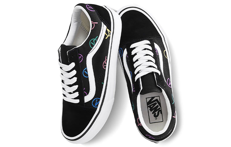 Vans Old Skool Black Colored Logo 'Black White' VN0A4BV516Y