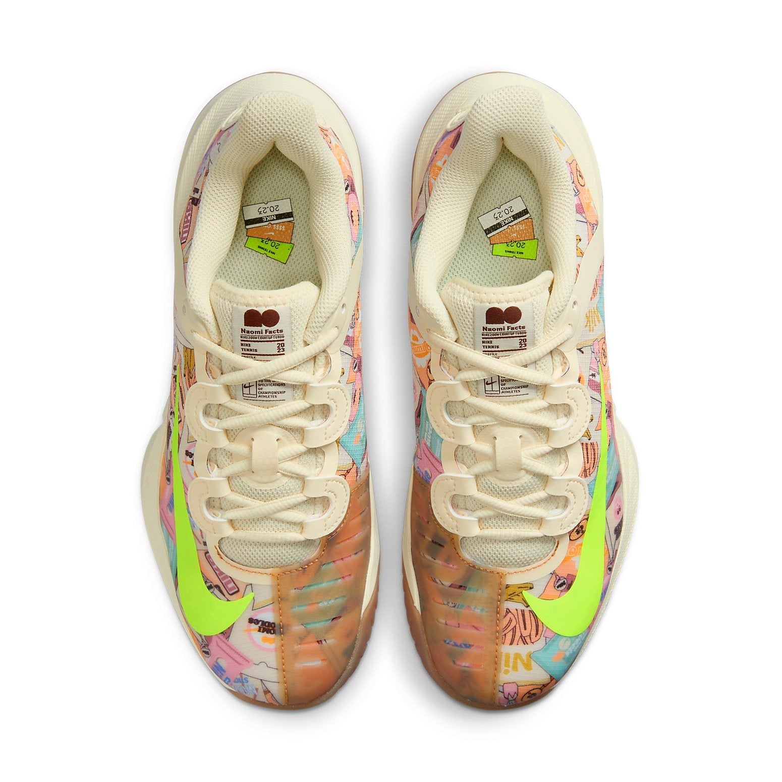 (WMNS) Nike x Naomi Osaka Court Air Zoom GP Turbo 'Coconut Milk' FB7076-100