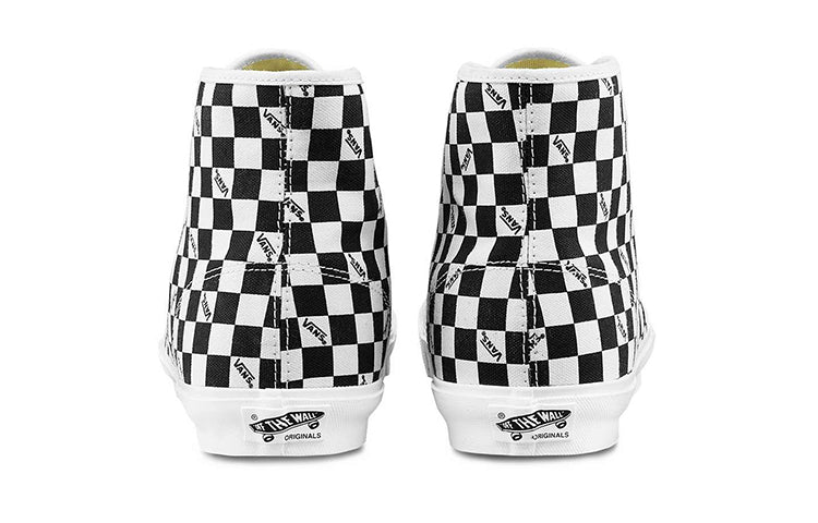Vans OG Style 23 LX High-top Canvas Shoes Black/White VN0A5HUT9X3