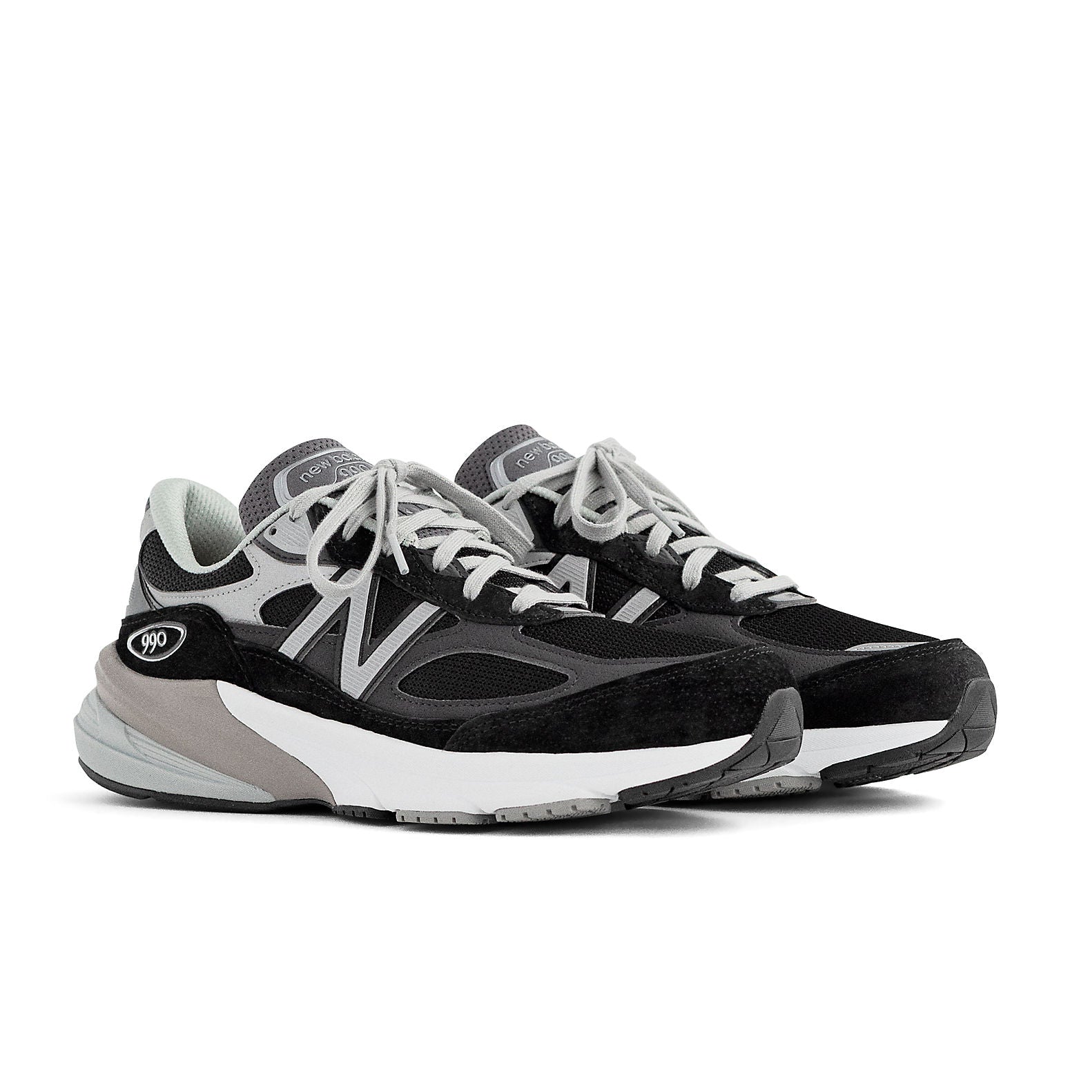 (WMNS) New Balance 990v6 'Made in USA Black Grey White' W990BK6