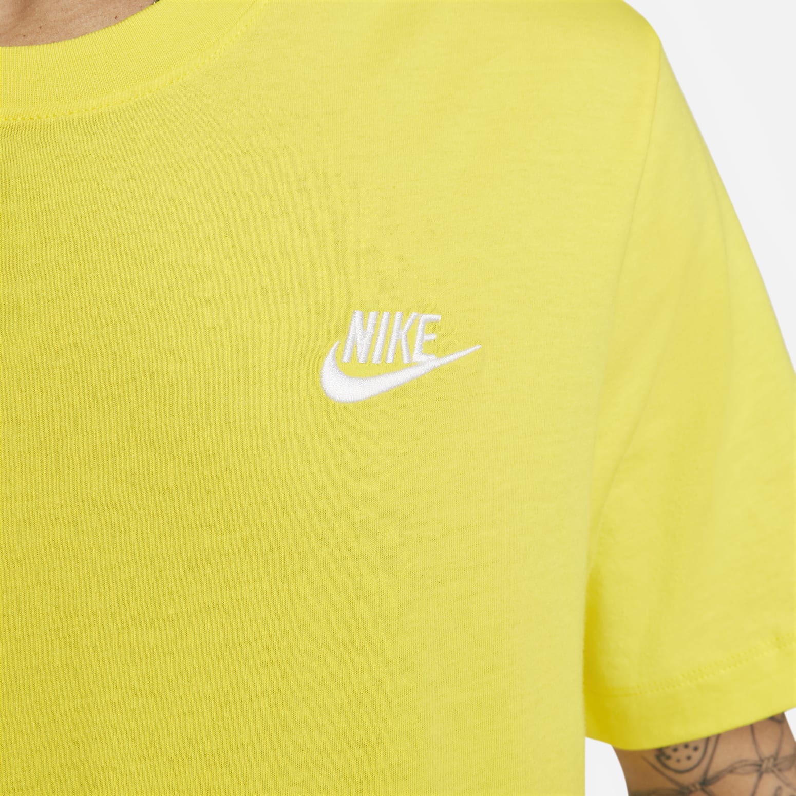 Nike Sportswear Club T-shirt 'Yellow' AR4997-732