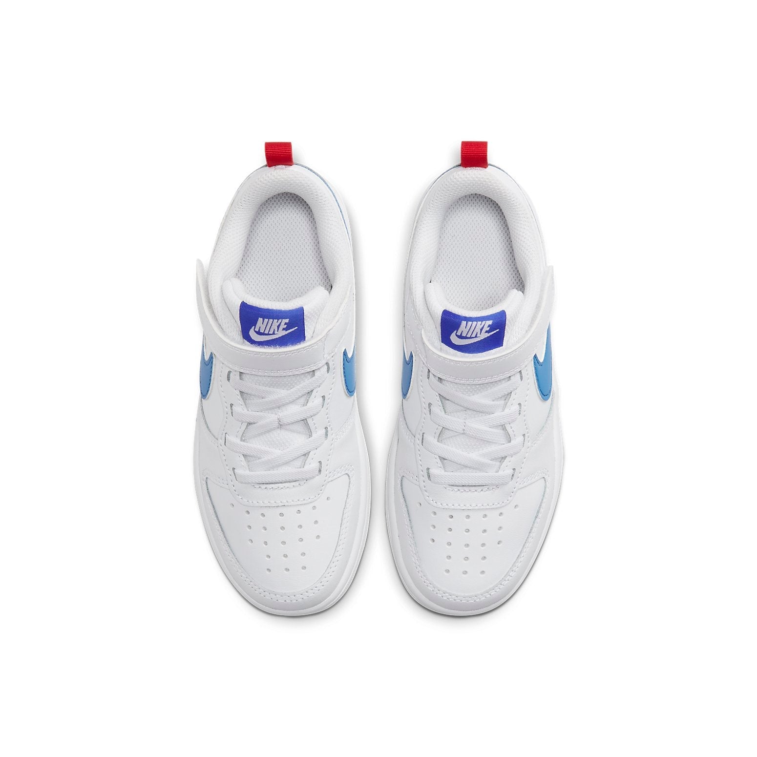 (PS) Nike Court Borough Low 2 'White Pacific Blue' BQ5451-109