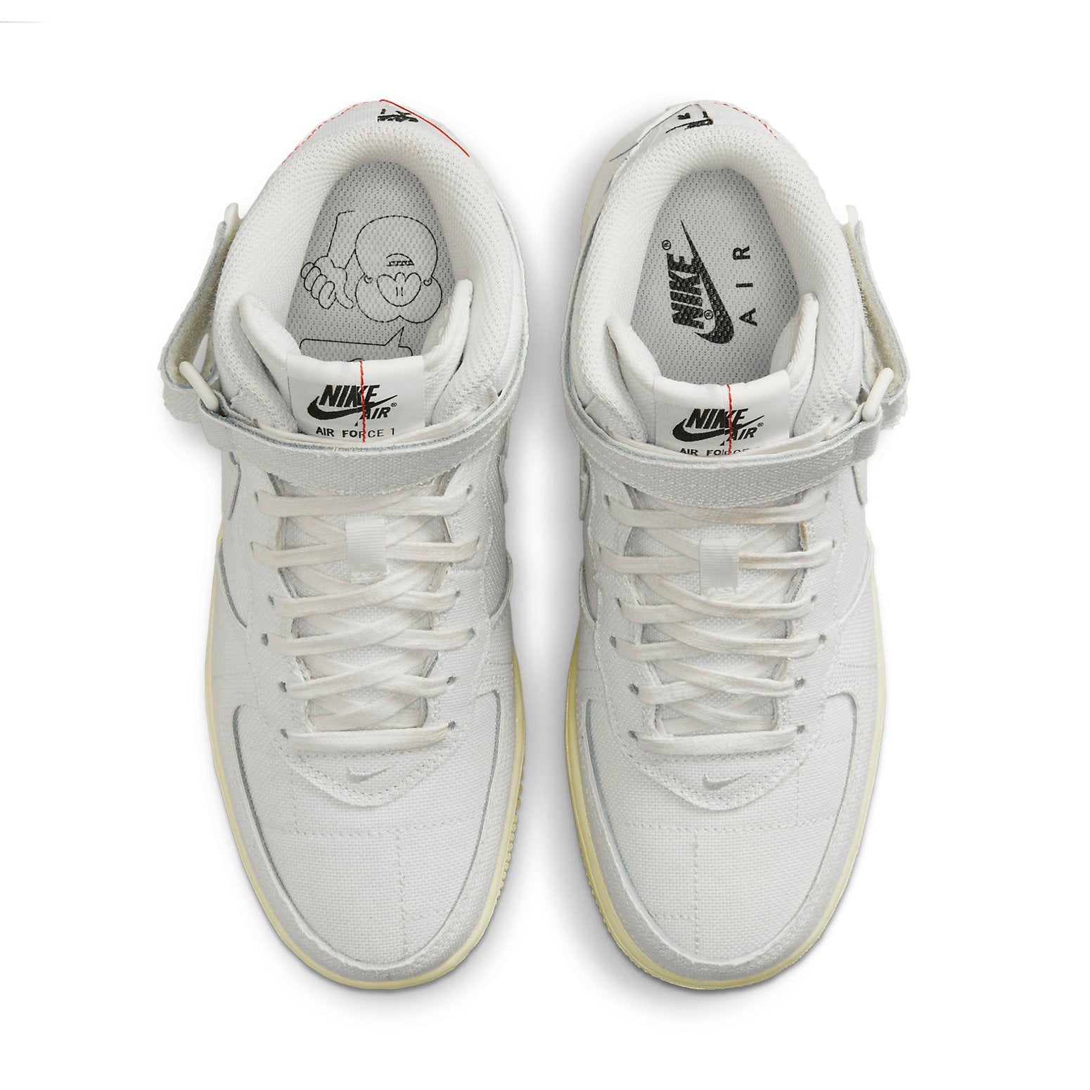 (WMNS) Nike Air Force 1 '07 Mid 'White Canvas' DZ4866-121