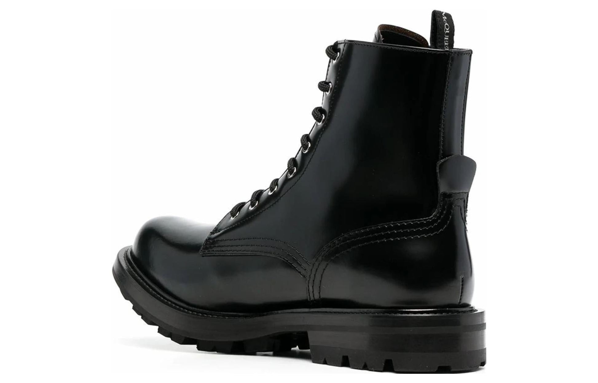 Alexander McQueen Worker Boot 'Black' 651621WHZ801000