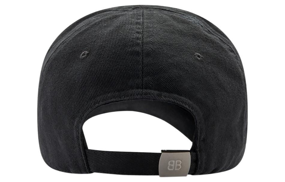 (WMNS) Balenciaga Diagonal Baseball Cap 'Black White' 680738410B20107