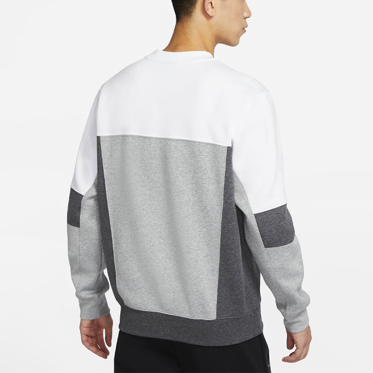 Nike MENS Sportswear Splicing Crew-neck Sports White CZ9967-100