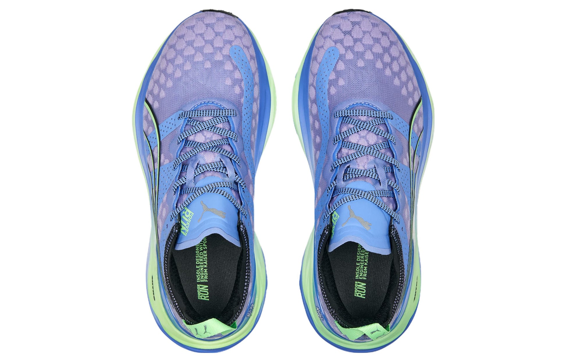 (WMNS) PUMA ForeverRun Nitro 'Elektro Purple Fizzy Lime' 377758-02