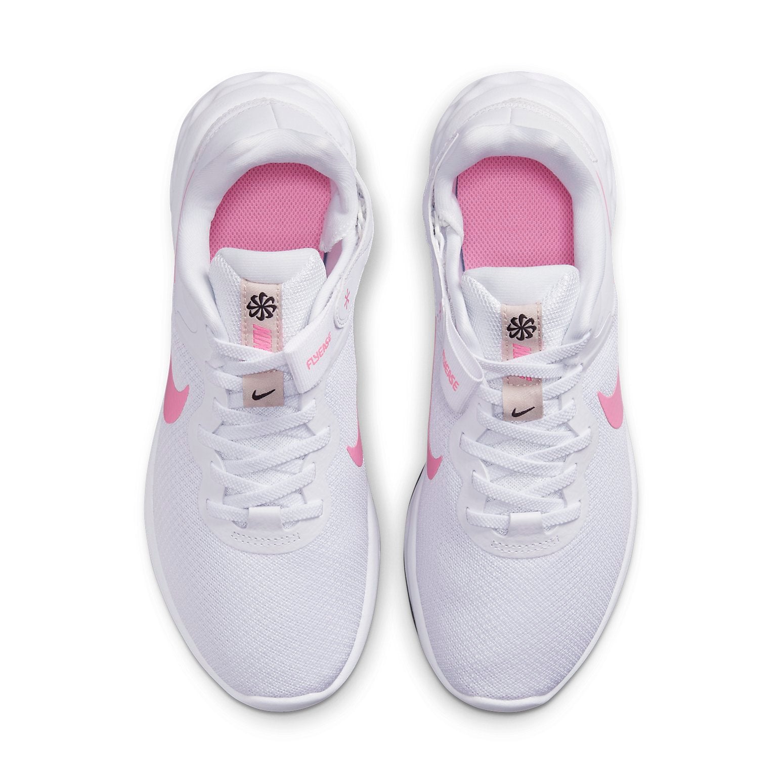 (WMNS) Nike Revolution 6 FlyEase Next Nature 'White Pink Spell' DC8997-100