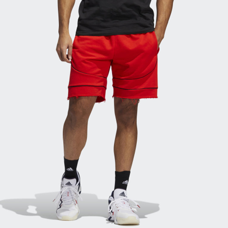 adidas Basketball Sports Shorts Pink Red FR5740