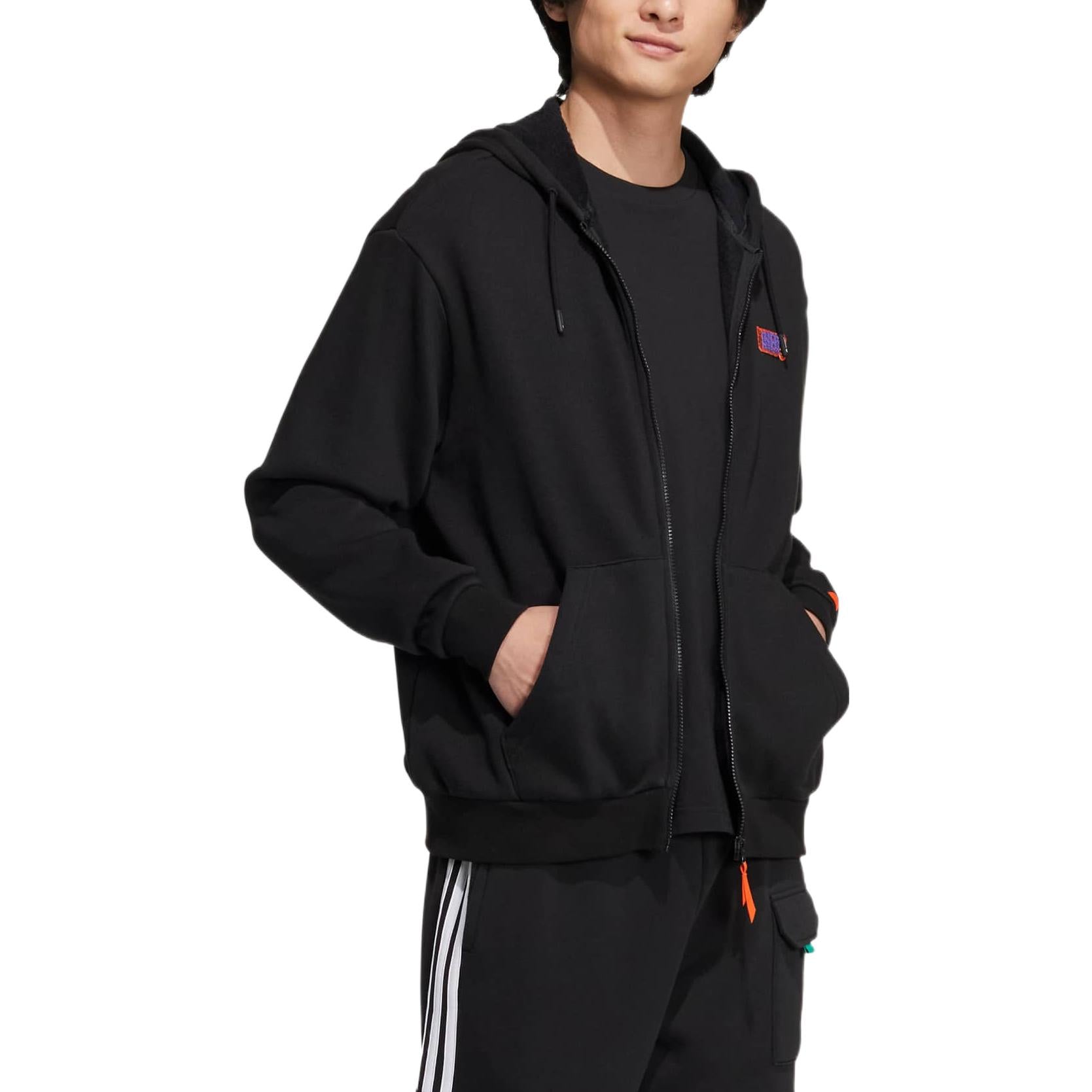 adidas Neo U VBE Hoodie 4 'Black' HN4735