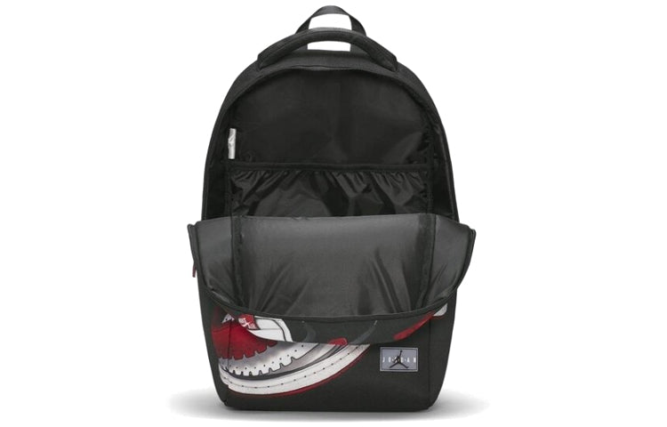 Air Jordan Graphics Backpack 'Black Red' 9A0484-KR5