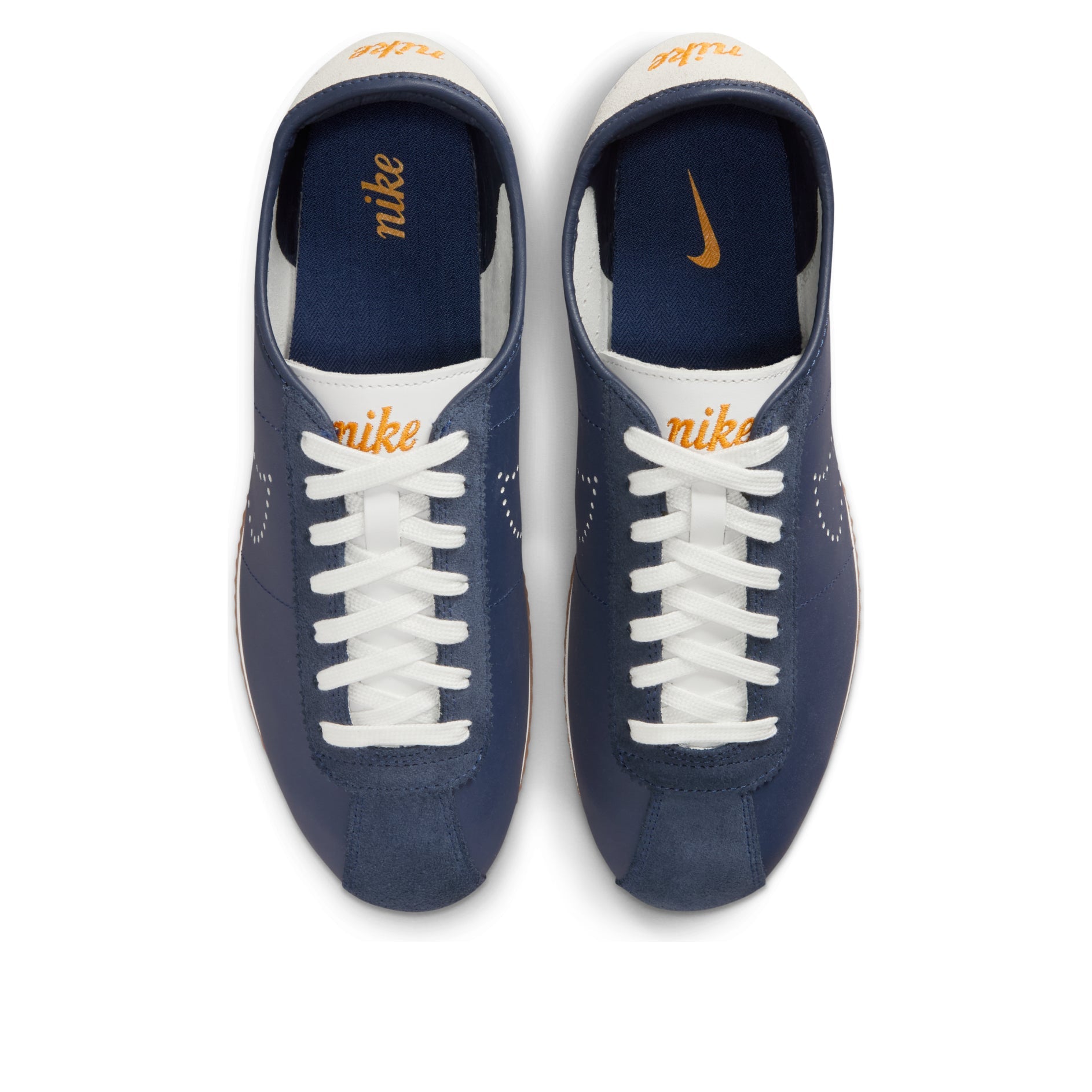 (WMNS) Nike Cortez Leather 'Midnight Navy Bright Ceramic Gum' HQ1841-400