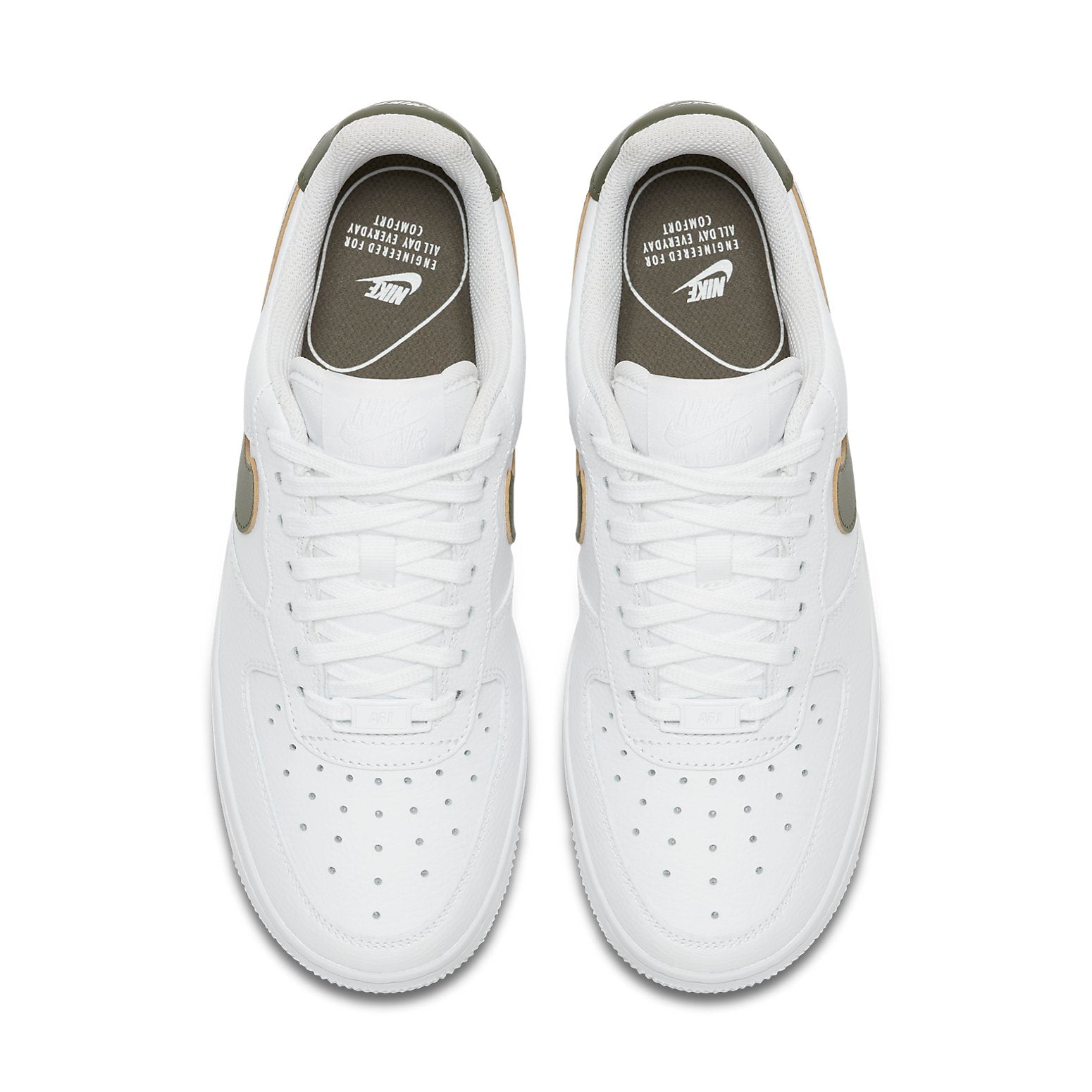 (WMNS) Nike Air Force 1 07 'White Green' AV5190-100