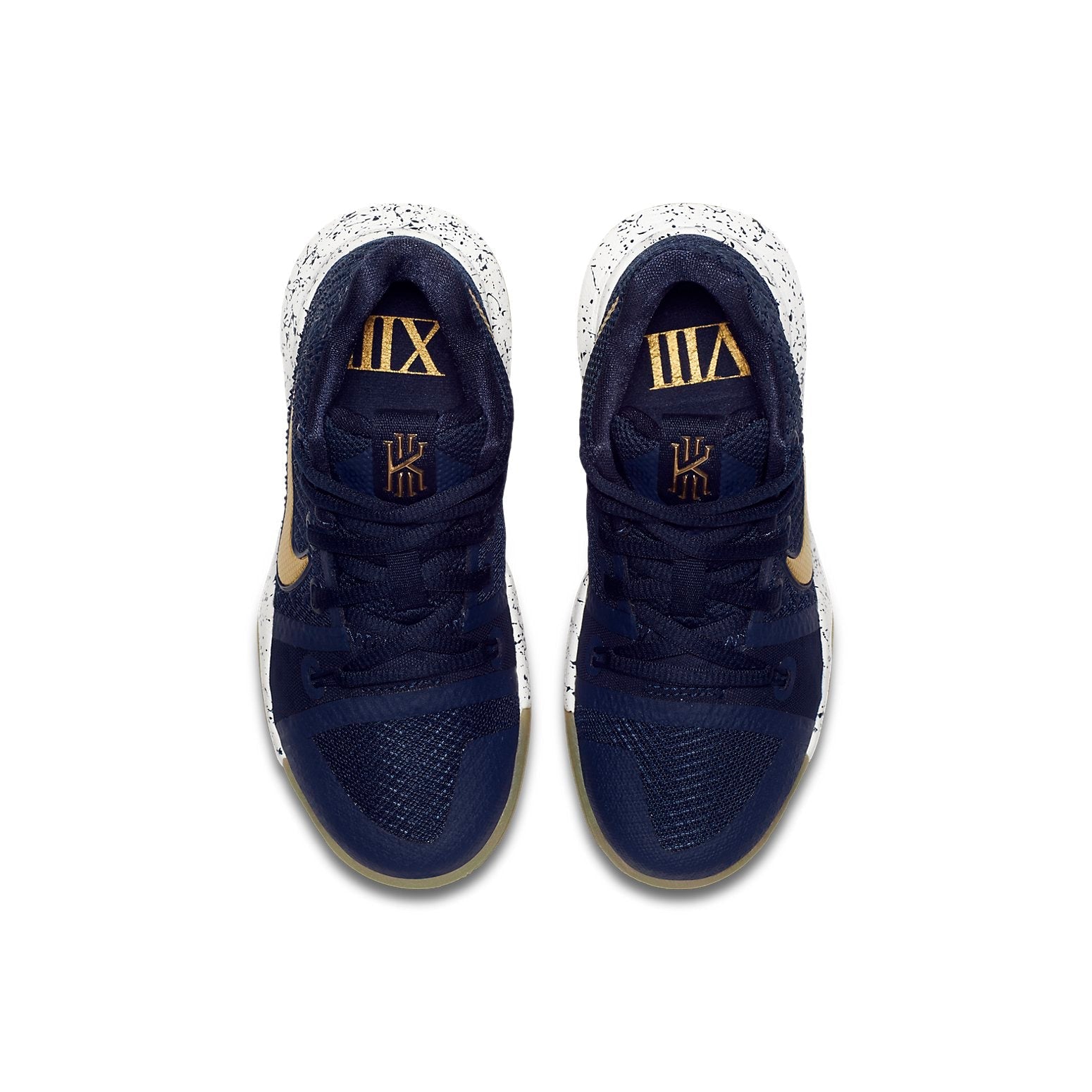 (PS) Nike Kyrie Irving 3 'Obsidian Metallic Gold Summit White' 869985-400
