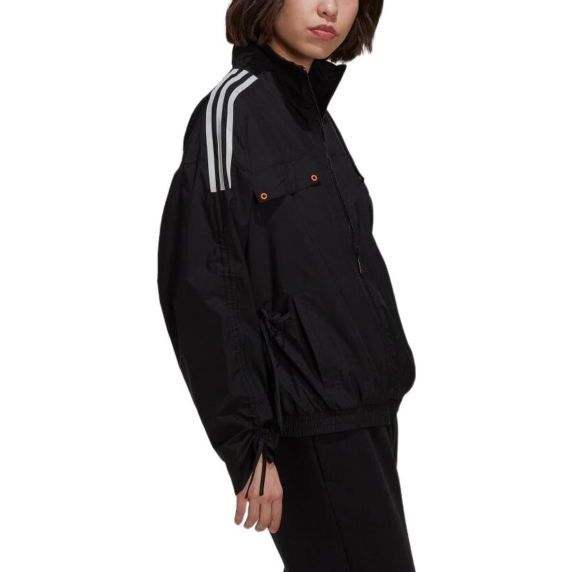 (WMNS) adidas Adicolor Classics Track Jacket Asia Sizing 'Black' HN4496