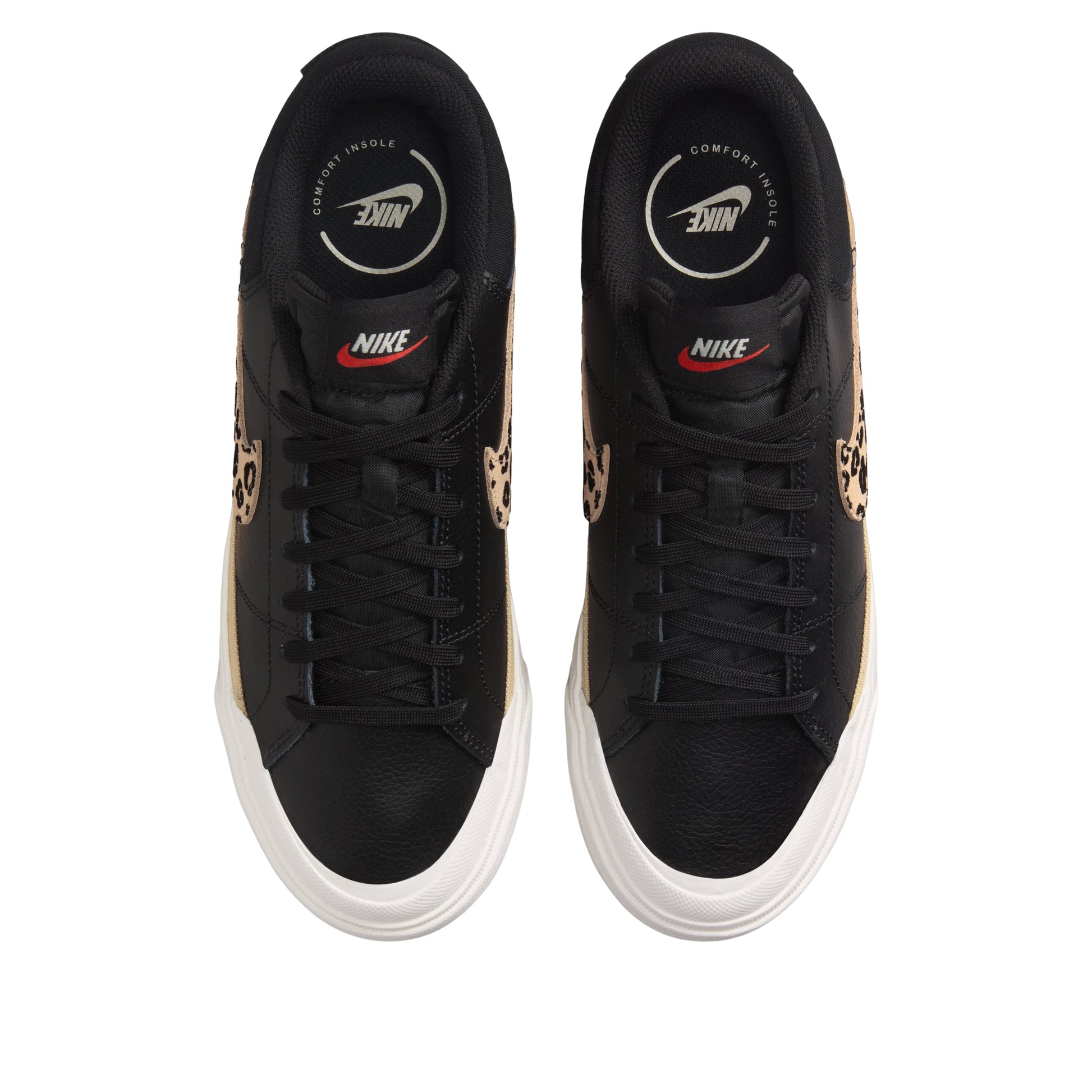 (WMNS) Nike Court Legacy Lift 'Leopard Black' HF9548-001