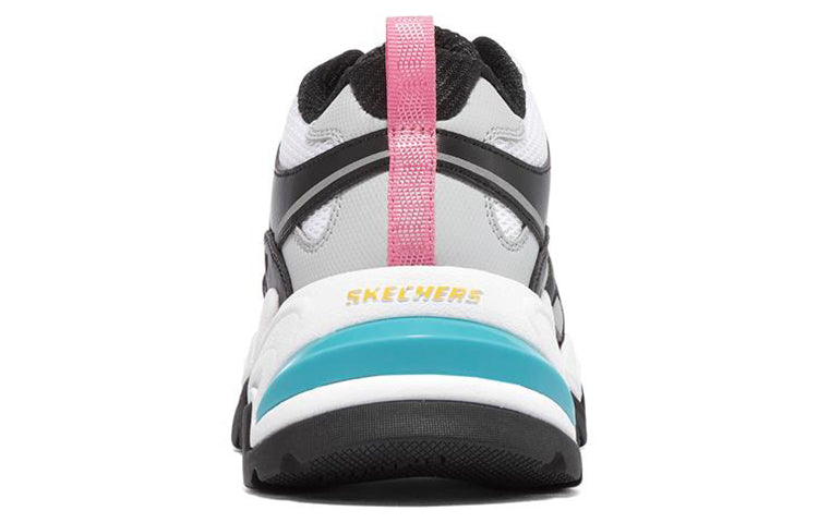 (WMNS) Skechers Stamina V2 'Black White' 896047-WBK